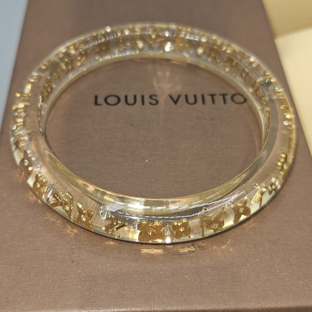 Louis Vuitton Gold Inclusion Bracelet - Picture 2 of 4